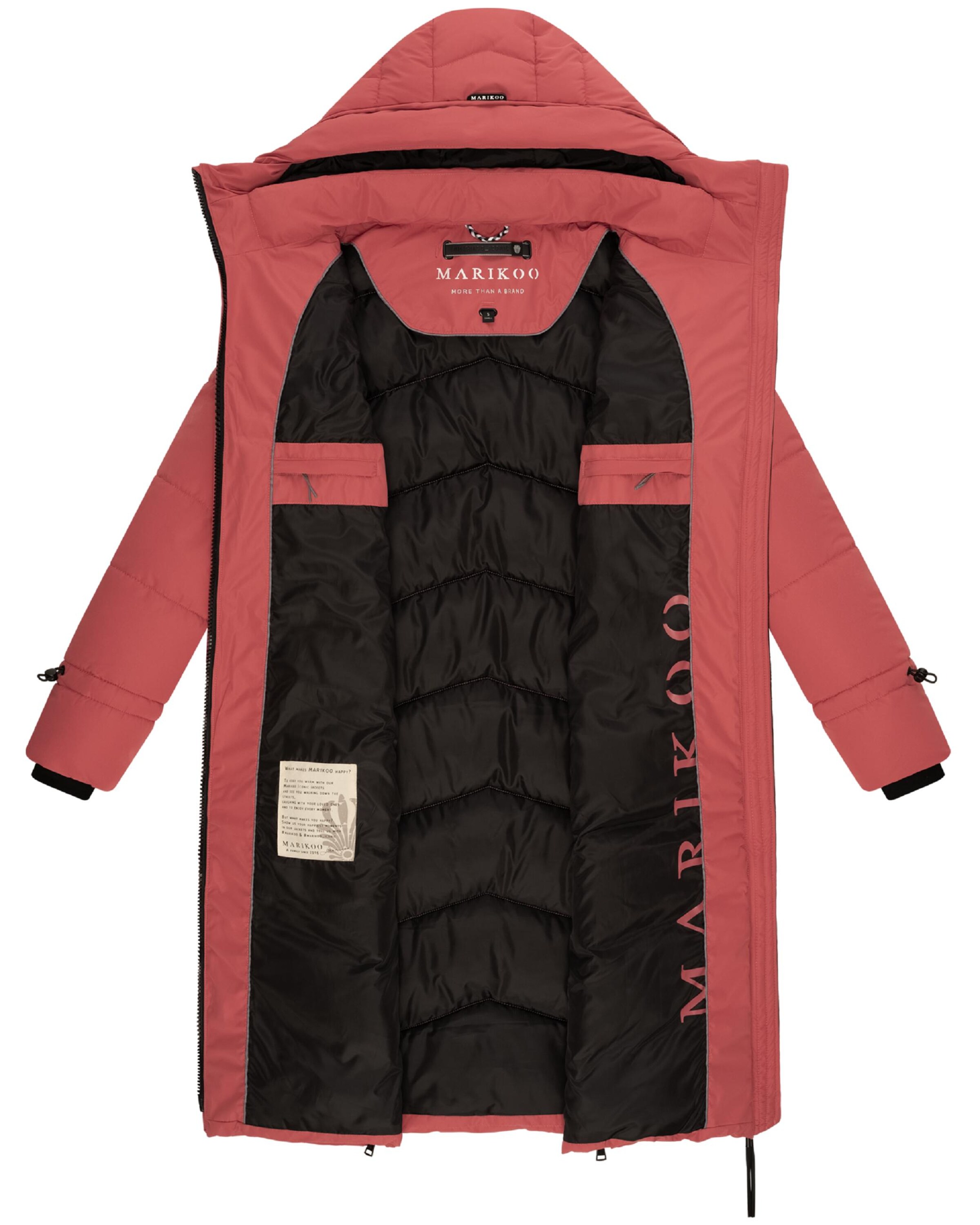 MARIKOO Winter coat in Pink