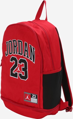 Zaino di Jordan in rosso: frontale