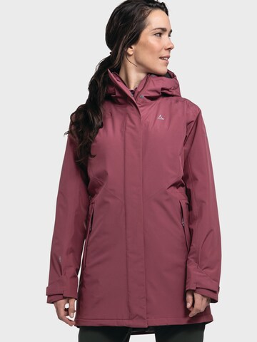 Schöffel Outdoorjacke ' Froda' in Pink: predná strana