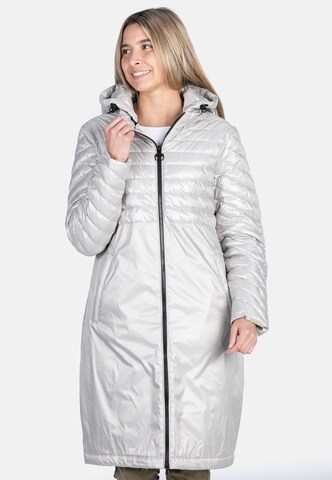 NEW CANADIAN Raincoat in Silver: front