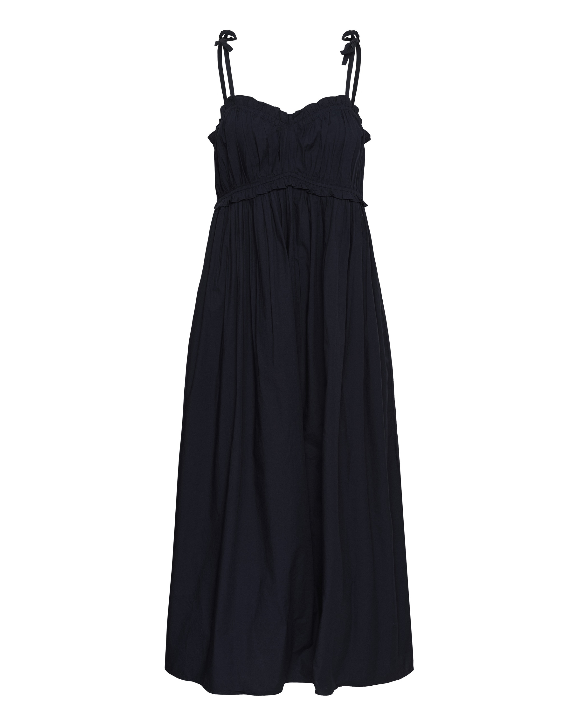 SAINT TROPEZ Dress 'Rosaella' in Black: front