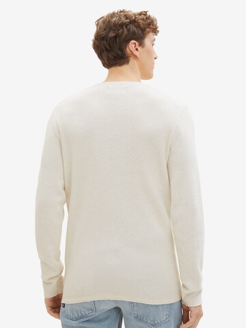 Pull-over TOM TAILOR DENIM en beige