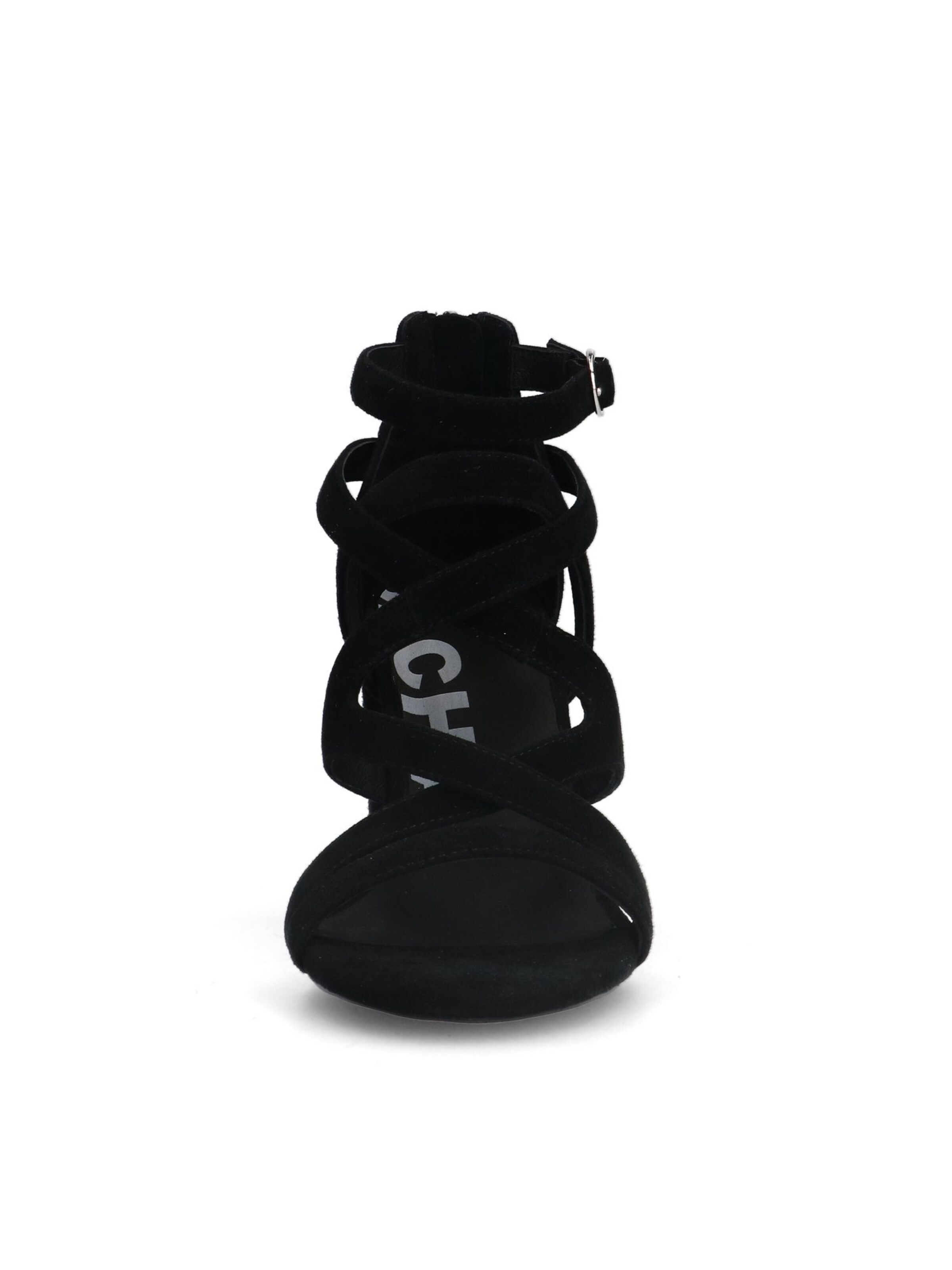 Sandales à lanières SACHA en noir