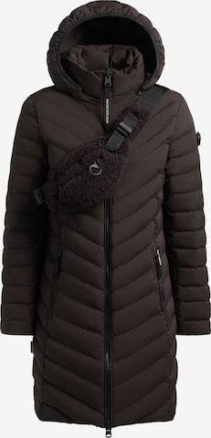 khujo Winterjas 'Brigett' in Lila: voorkant