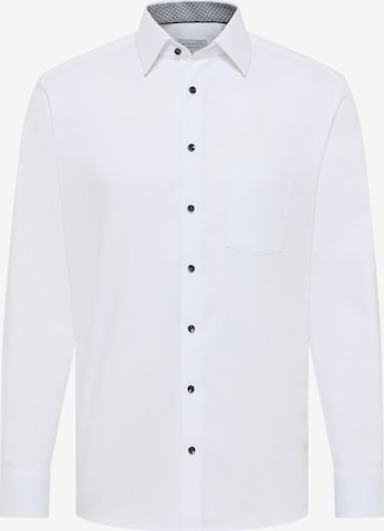 ETERNA Button Up Shirt in White: front