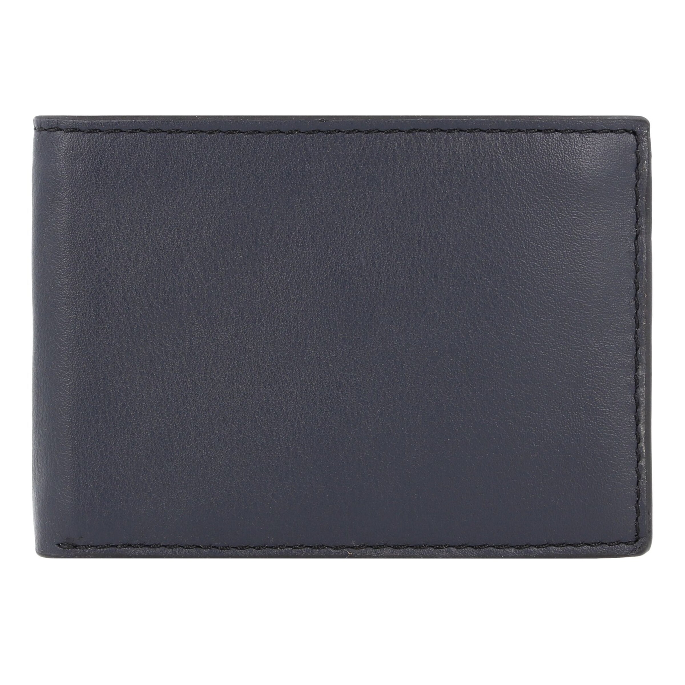 FOSSIL Portemonnee 'Steven' in Blauw: voorkant