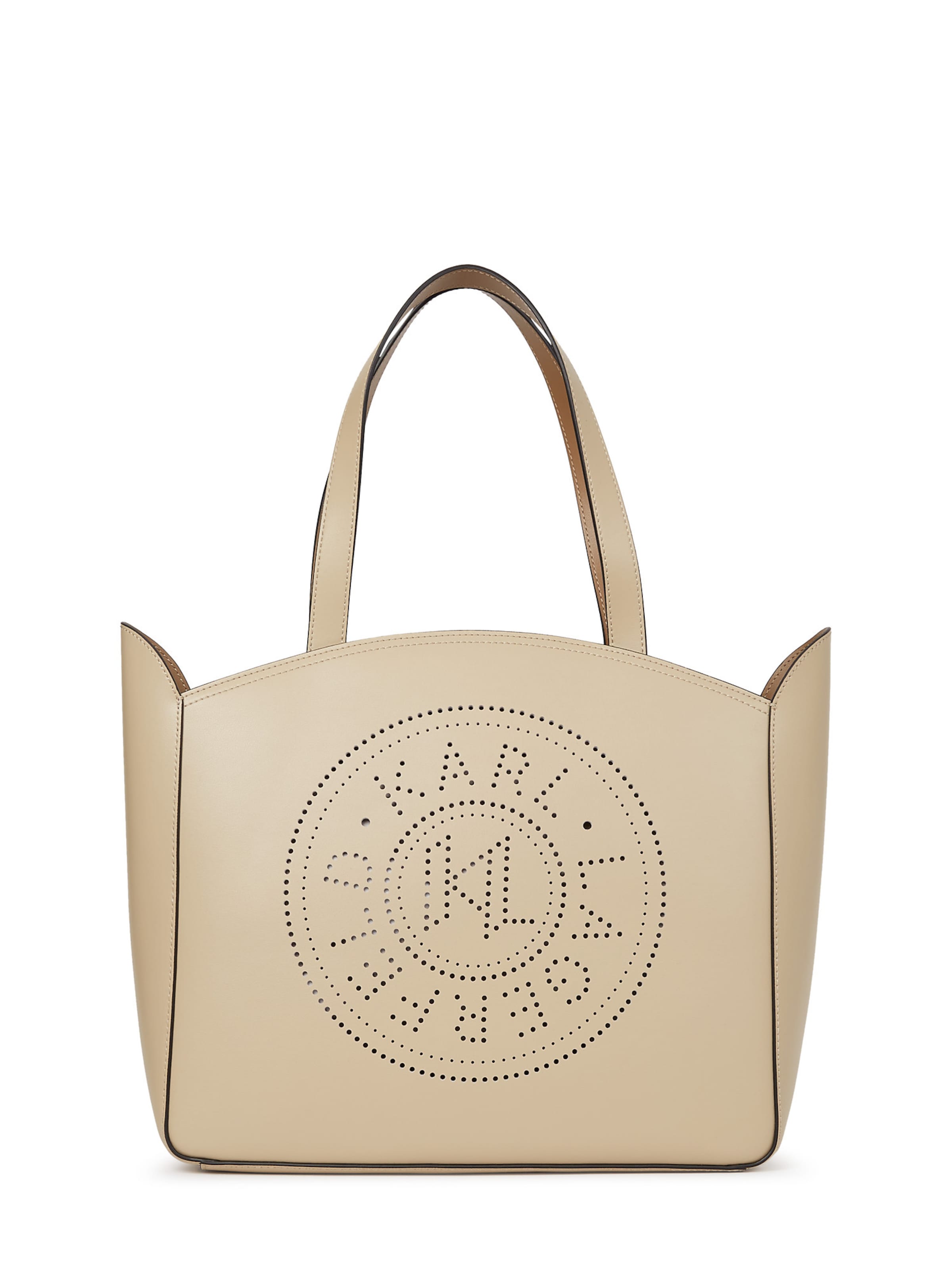 Karl Lagerfeld - Shopper en beige: frente