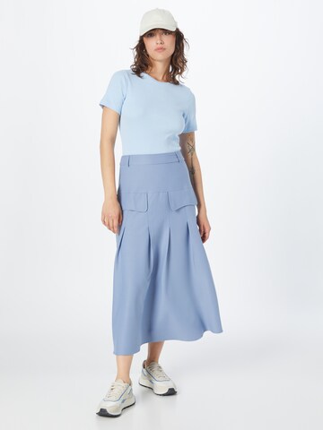 Warehouse Skirt in Blue