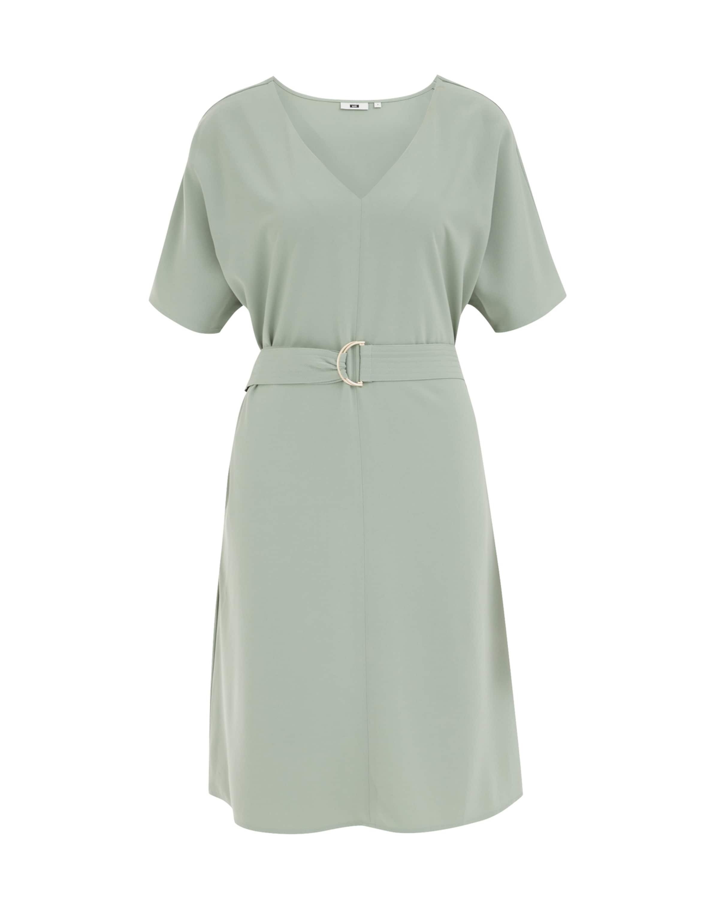 WE Fashion Mekko värissä vihreä: etupuoli