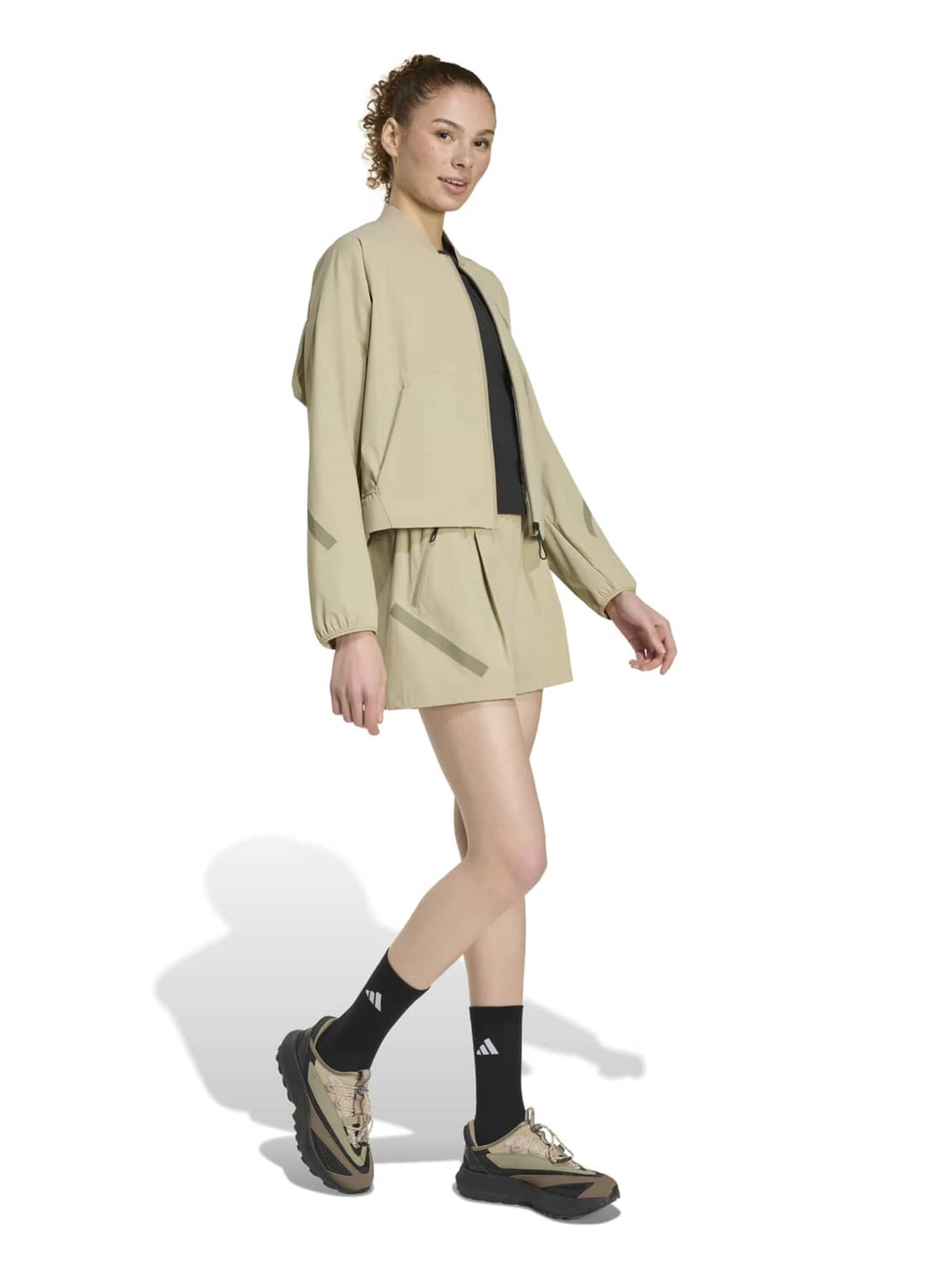 ADIDAS SPORTSWEAR Lużny krój Spodnie sportowe 'Z.N.E.' w kolorze zielony