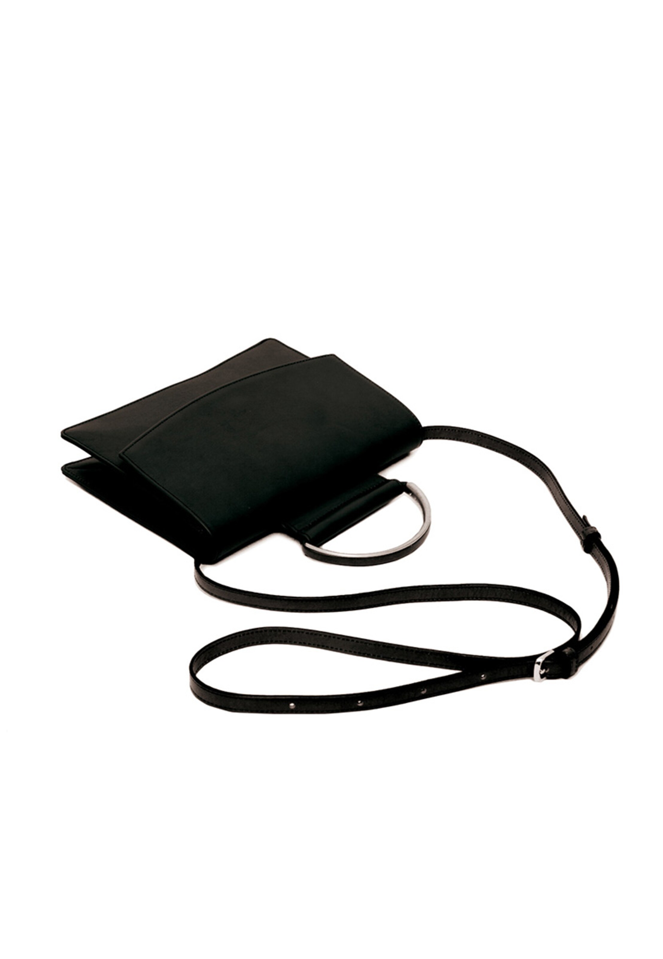 Gretchen Clutch 'Oyster Three' in Black