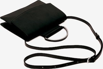 Gretchen Crossbody Bag 'Oyster Clutch Three' in Black