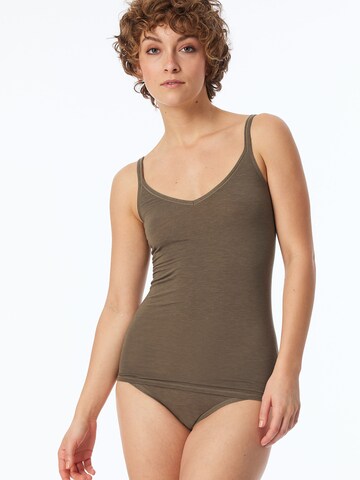 SCHIESSER Undershirt ' Personal Fit ' in Brown