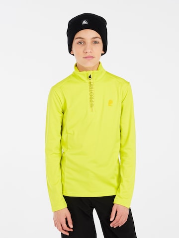 PROTEST Sportief sweatshirt 'REWILLOWY JR' in Geel