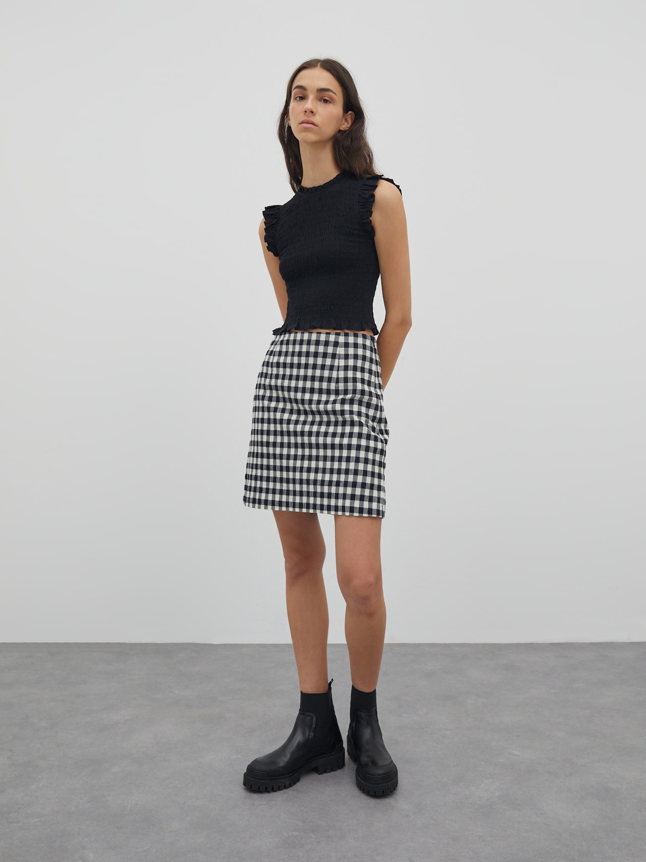 EDITED Haut 'Ava' noir