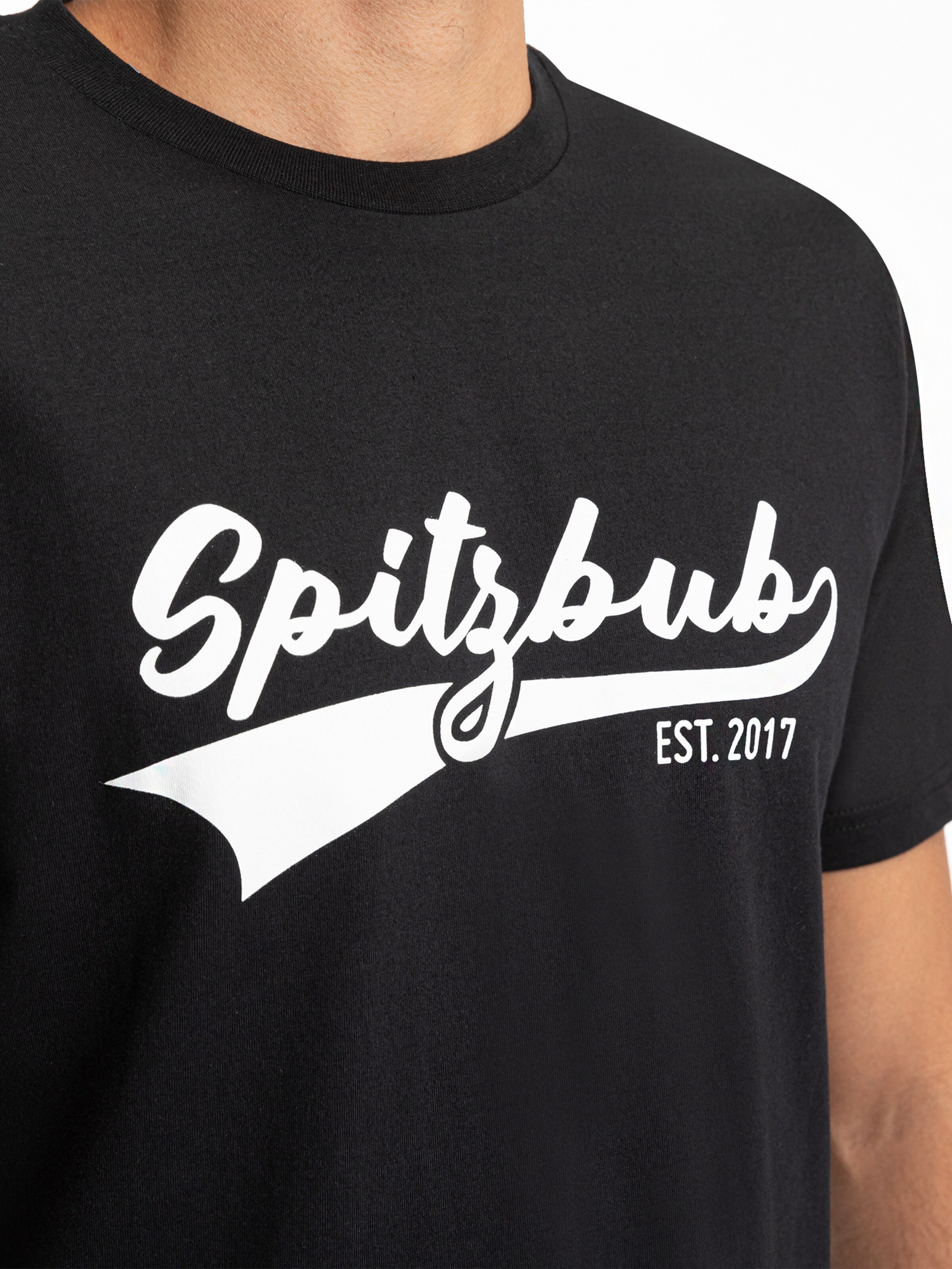 SPITZBUB Shirt 'Ralph ' in Black