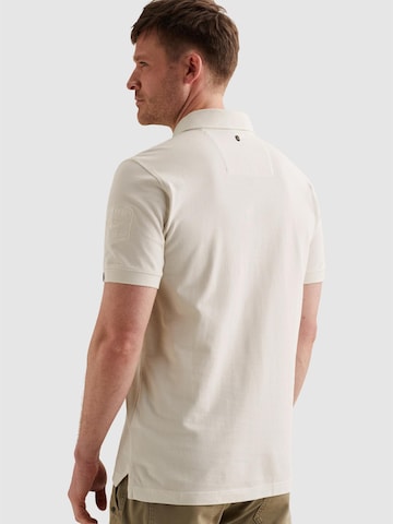 Maglietta 'Polo shirt in piqué with badges' di PME Legend in bianco