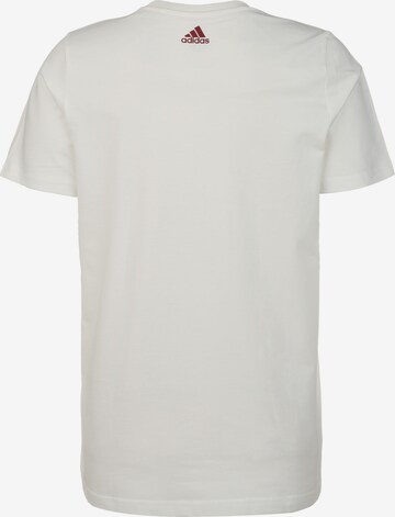 ADIDAS PERFORMANCE - Camiseta funcional 'D.O.N. Issue #4 Future Of Fast' en blanco