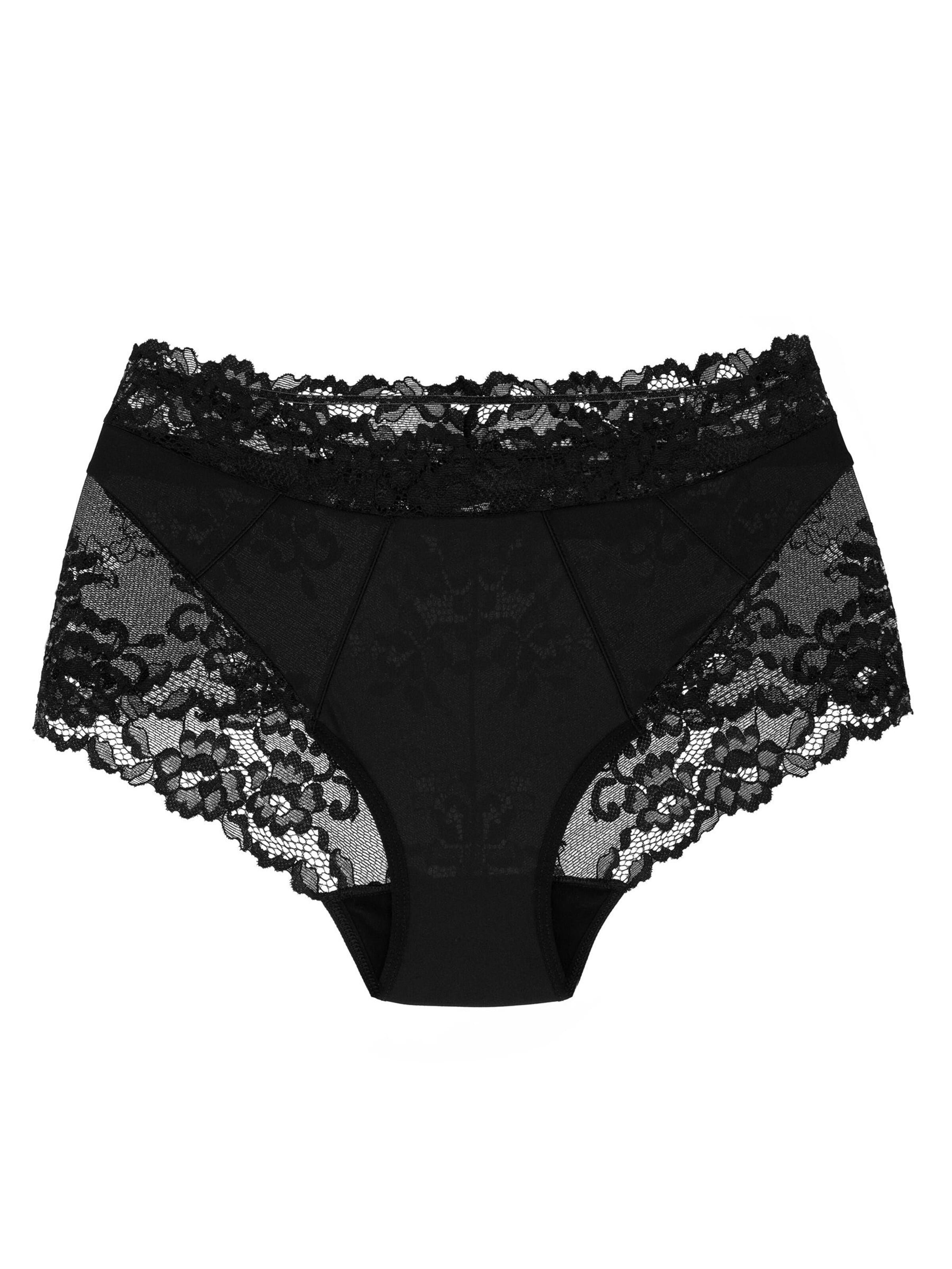 Wolbar Slip 'Luxa'‌‌‌‌ in Schwarz: Vorderseite