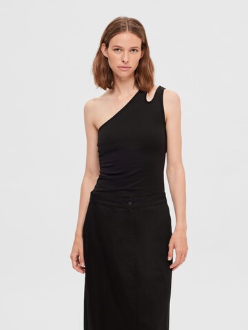 SELECTED FEMME Top in Black: front