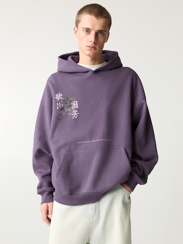 Pull&Bear Collegepaita värissä lila