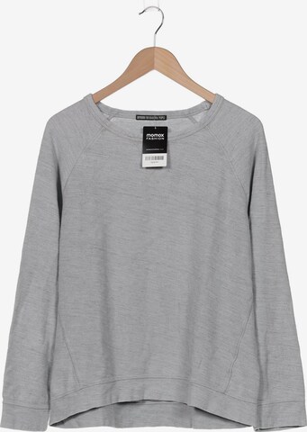 DRYKORN Sweatshirt & Zip-Up Hoodie in XXXL in Grey: front