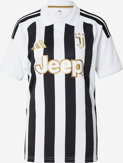 XXL dydžio Sportiniai marškinėliai 'JUVE' iš ADIDAS PERFORMANCE, spalva – Auksas / juoda / balta, Prekių apžvalga