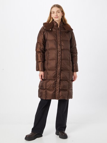 Marella Winter Coat 'ADELE' in Brown: front