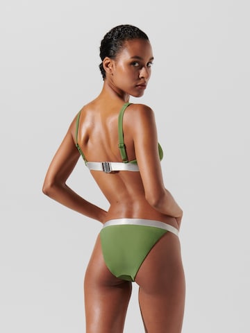 Karl Lagerfeld Bikini hlačke | zelena barva