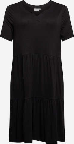 KAFFE CURVE Dress in Black: front