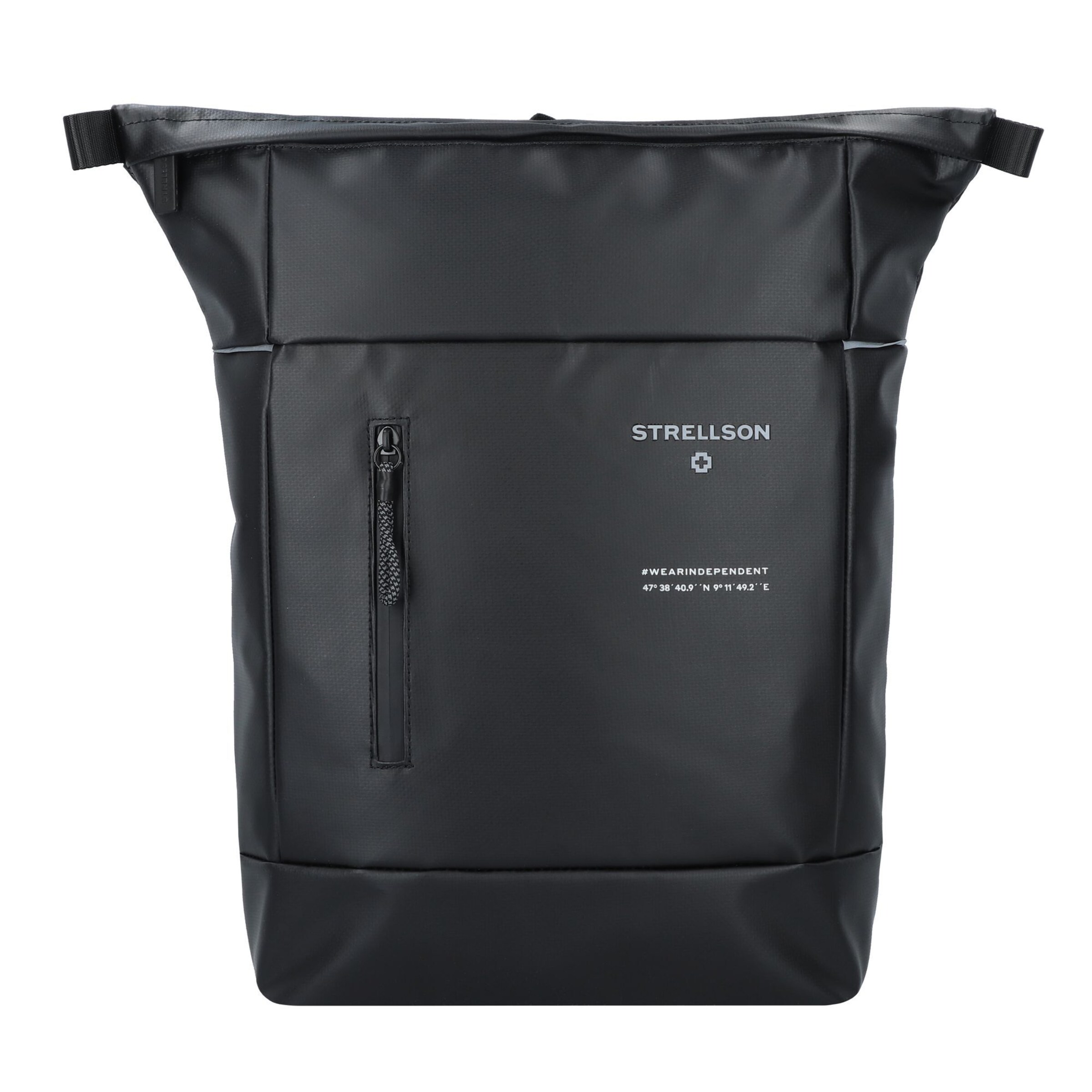 STRELLSON Rucksack 'Stockwell 2.0 Sebastian' in Schwarz: Vorderseite