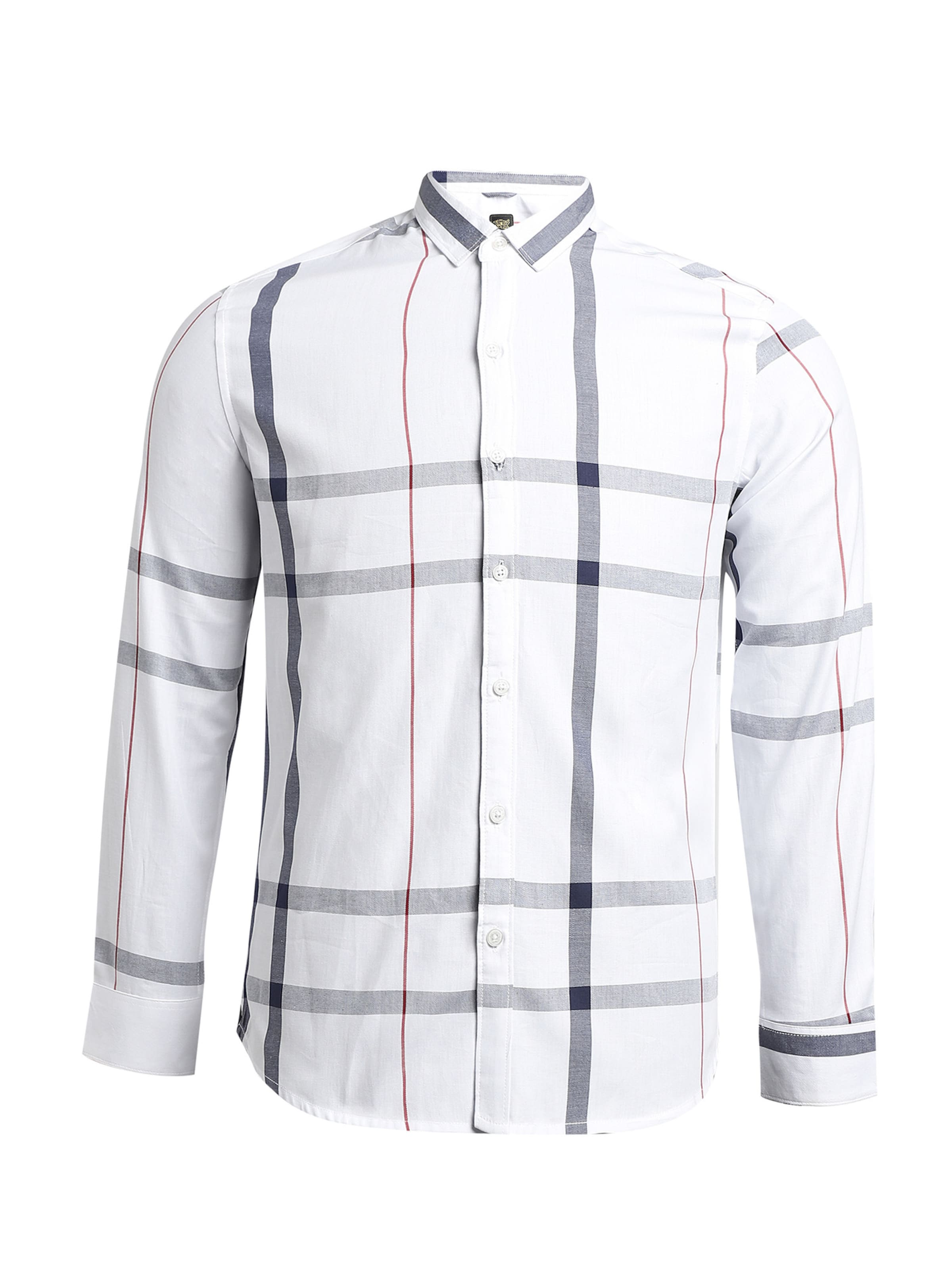 sötétszürke / fehér Campus Sutra Ing 'Calvin', Termék nézet