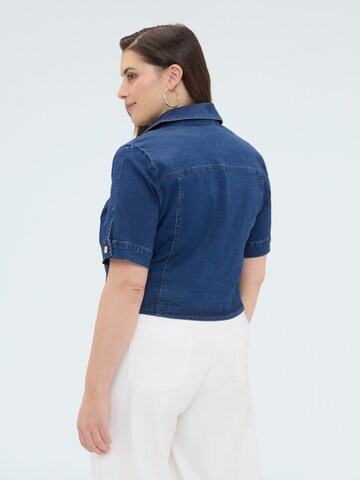 Fiorella Rubino Between-Season Jacket in Blue
