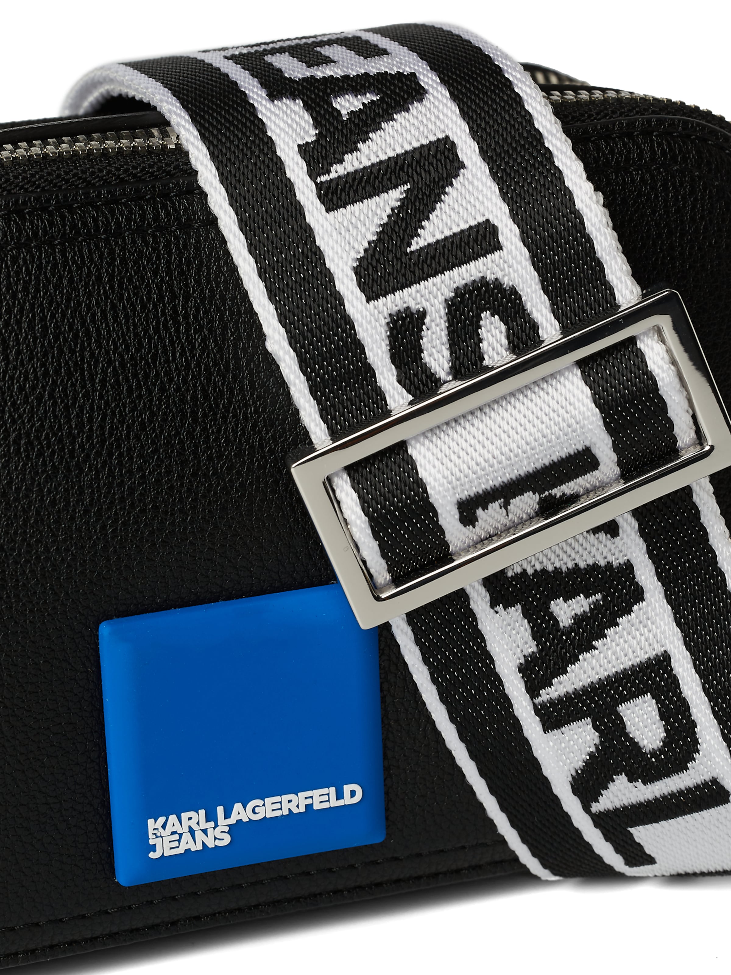 KARL LAGERFELD JEANS Taška přes rameno – černá