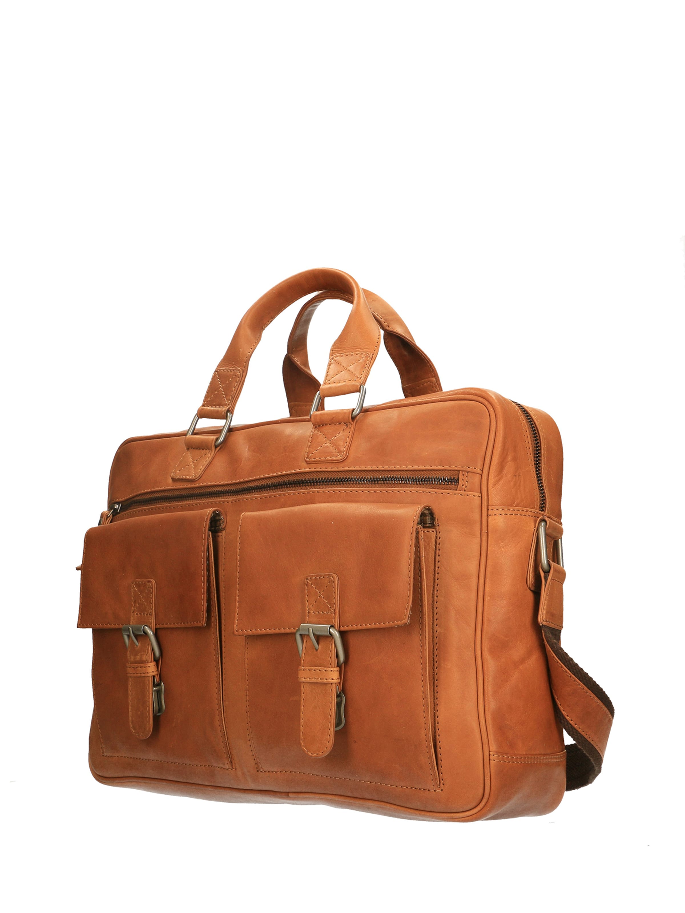 HILL BURRY Umhängetasche in Braun: Vorderseite