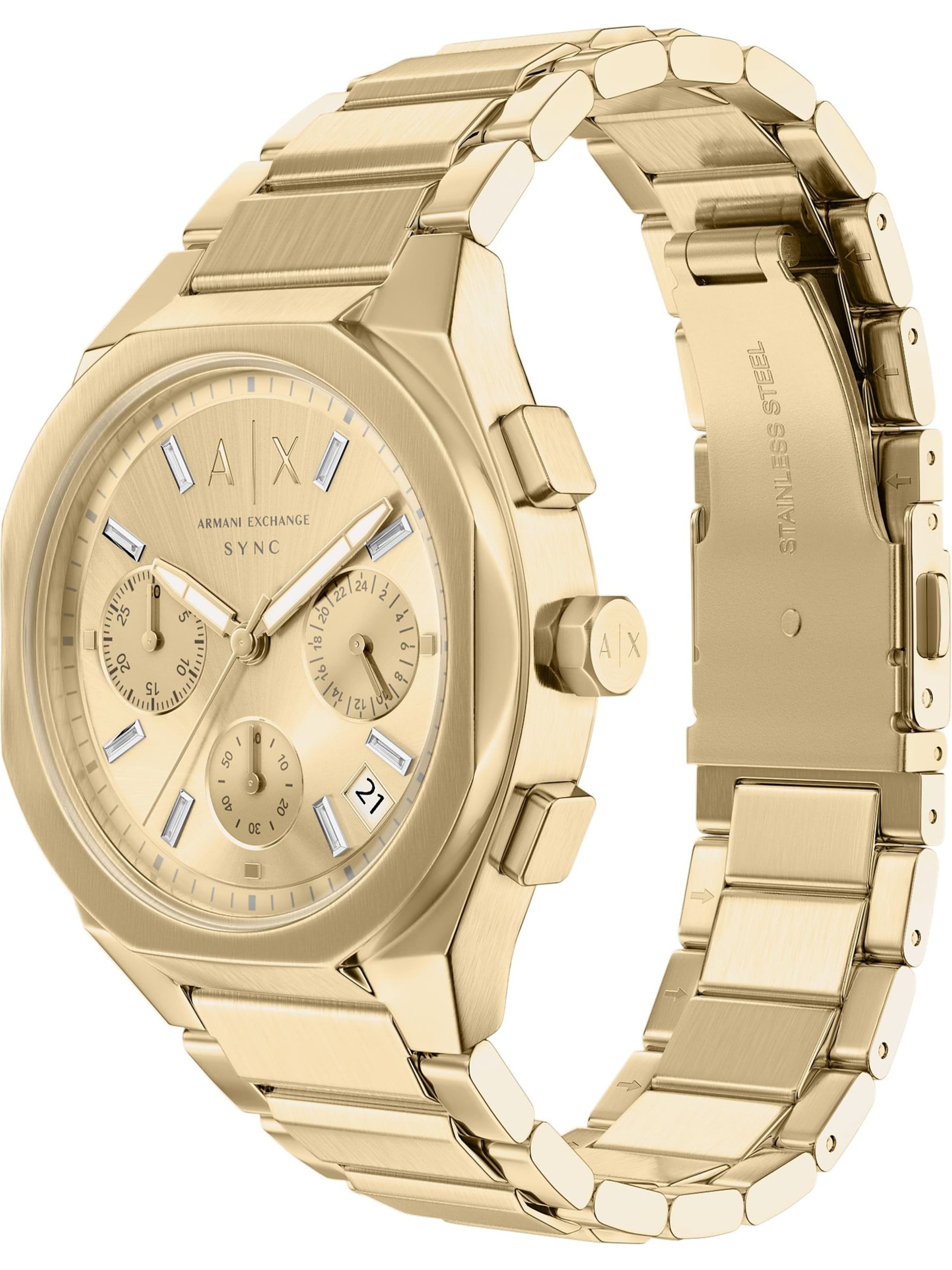 ARMANI EXCHANGE Uhr in Gold