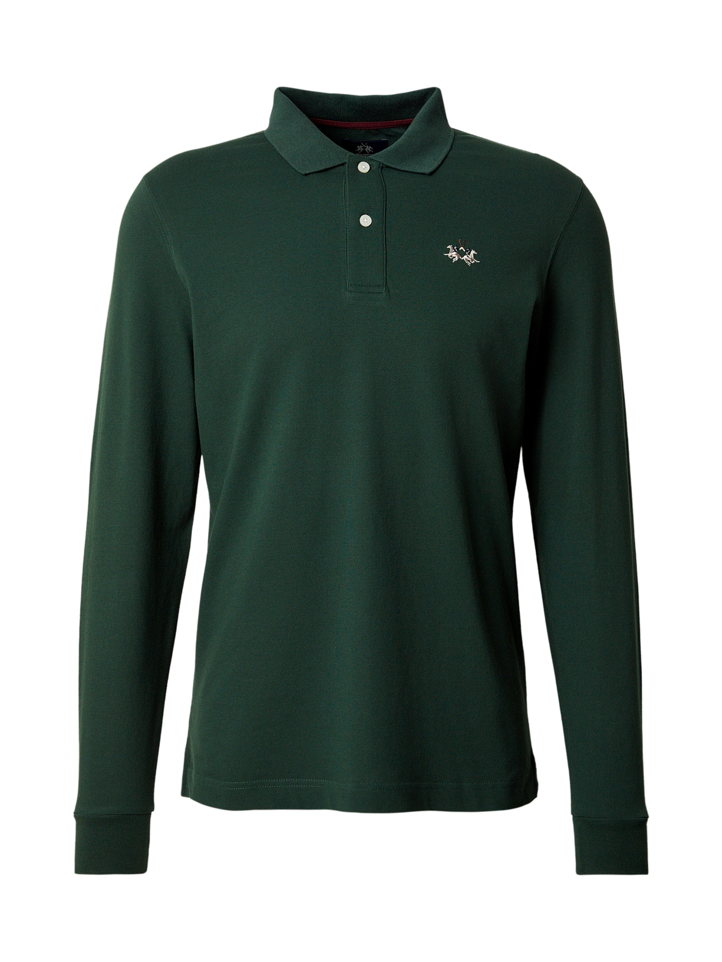 La Martina Camisa em verde escuro, Vista do artigo