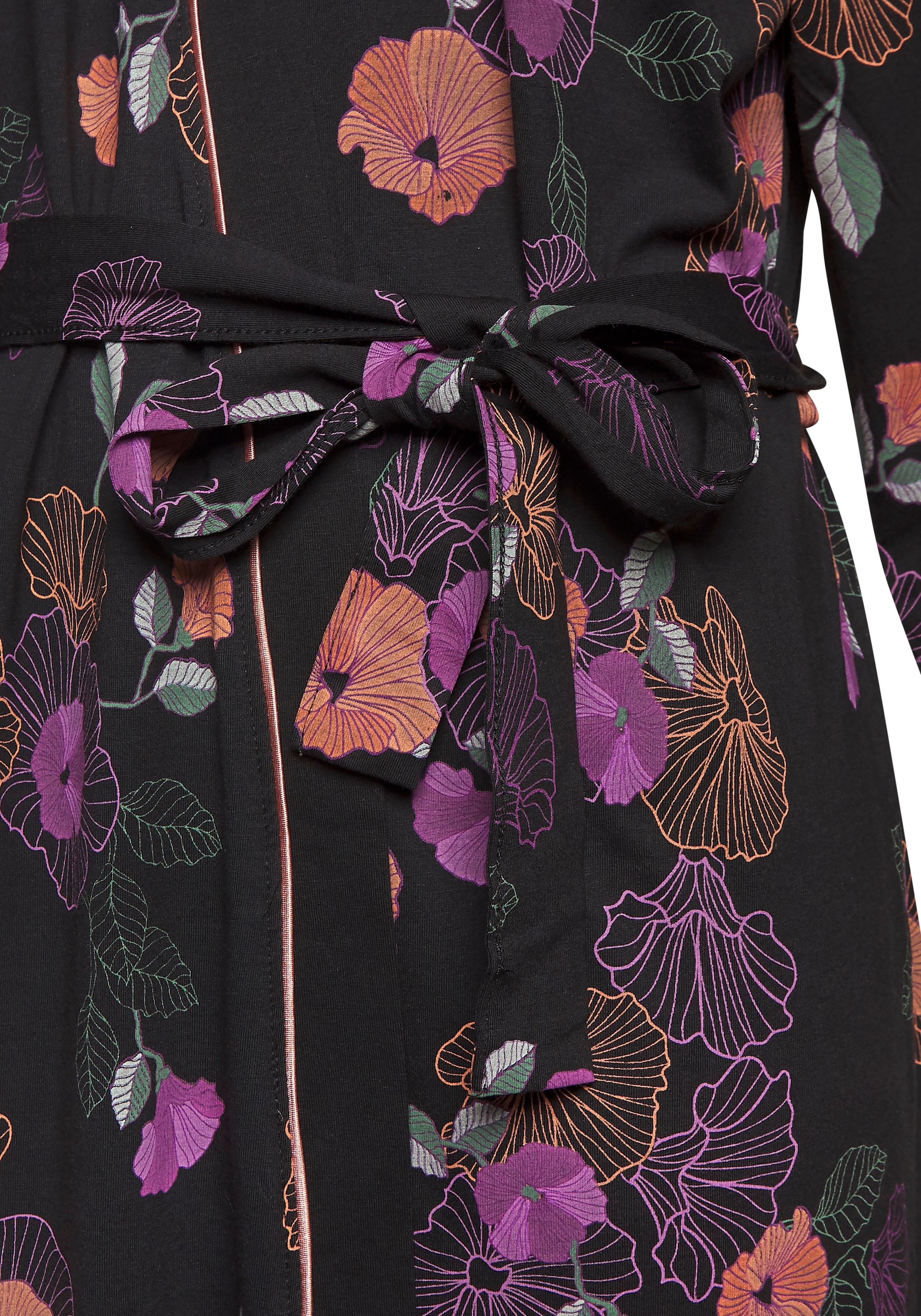 VIVANCE Kimono 'Dreams' i sort