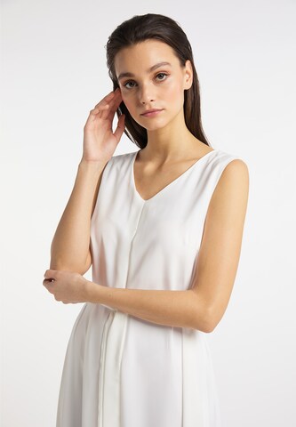 usha WHITE LABEL Βραδινό φόρεμα 'Lynnea' σε λευκό