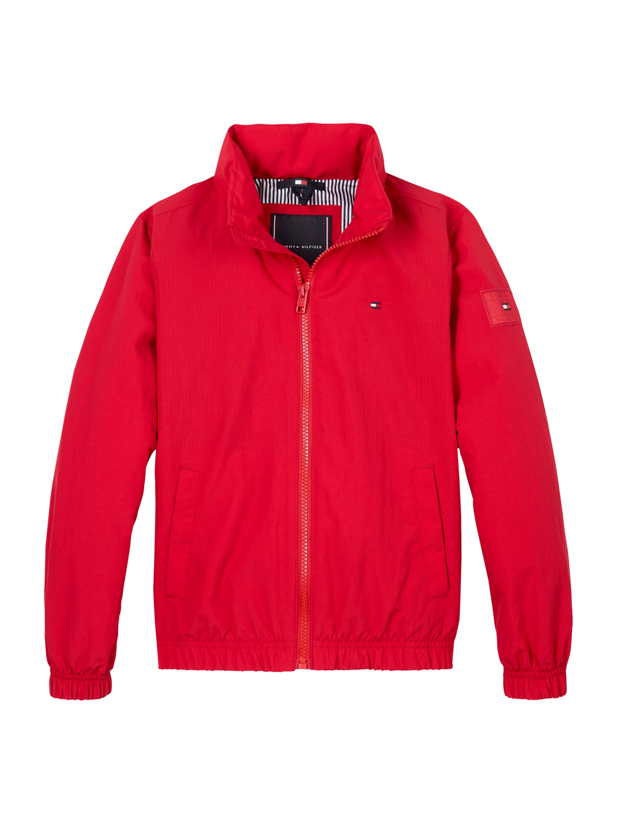 TOMMY HILFIGER Tussenjas 'ESSENTIAL' in Rood: voorkant