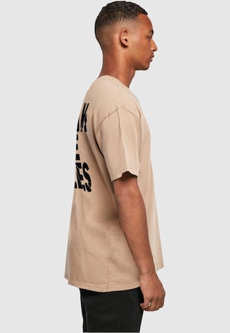 T-Shirt 'Break The Rules 2' Merchcode en beige