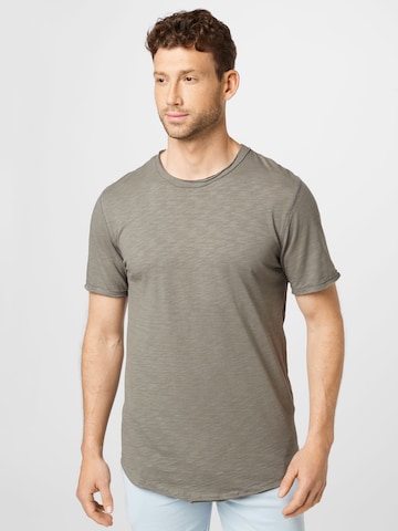 Only & Sons Shirt 'Benne' in Grey: front