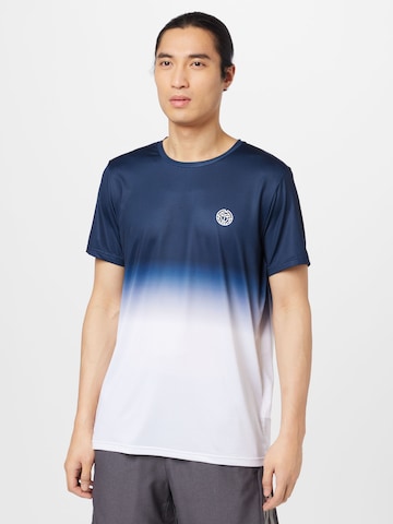T-Shirt fonctionnel BIDI BADU en bleu : devant