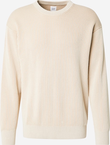 GAP Pulover | bela barva: sprednja stran