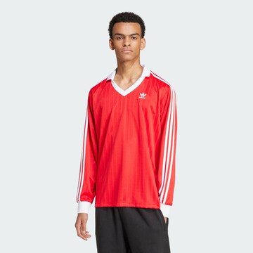 T-Shirt 'Adicolor' ADIDAS ORIGINALS en rouge : devant