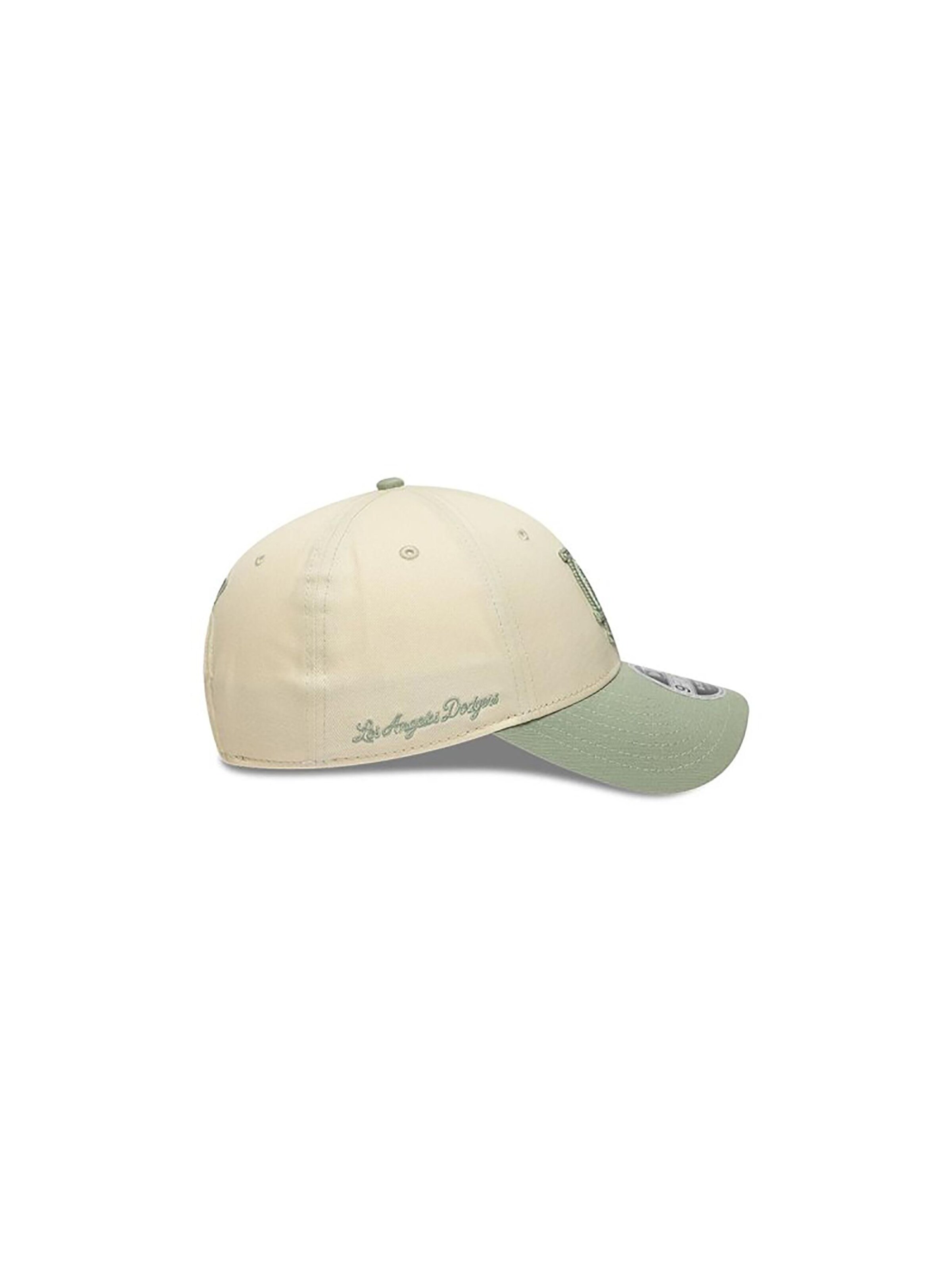 NEW ERA Cap 'MLB Los Angeles Dodgers Side Script' in Green