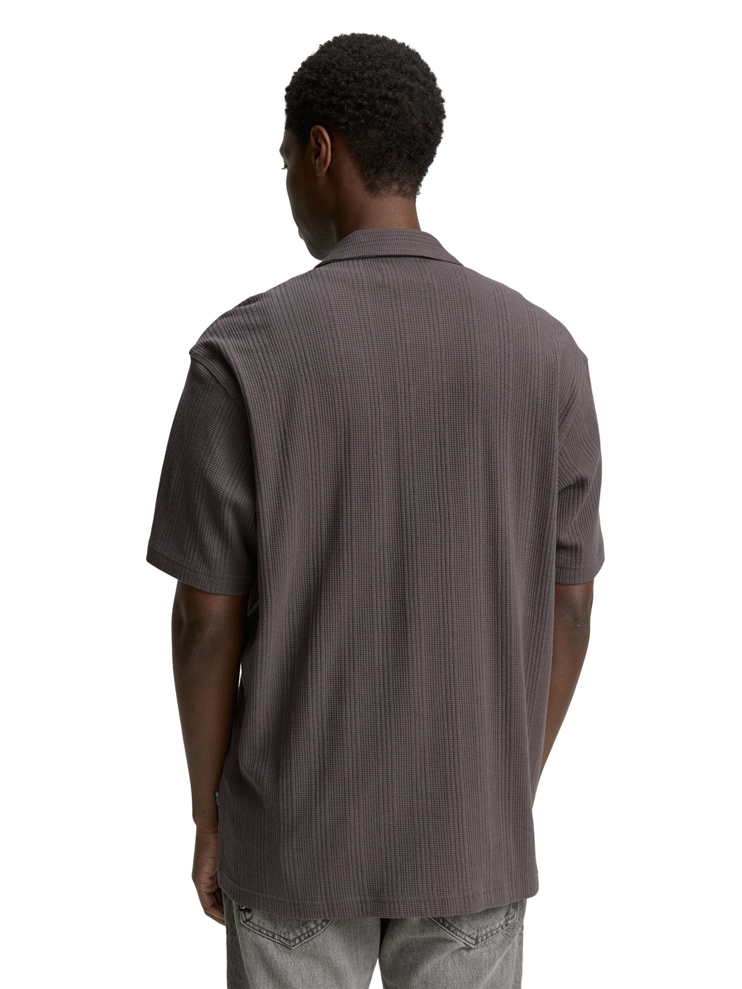 TOM TAILOR DENIM Mugav suurus Triiksärk, värv hall