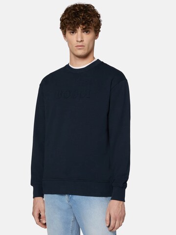 Boggi Milano Sweatshirt in Blau: predná strana