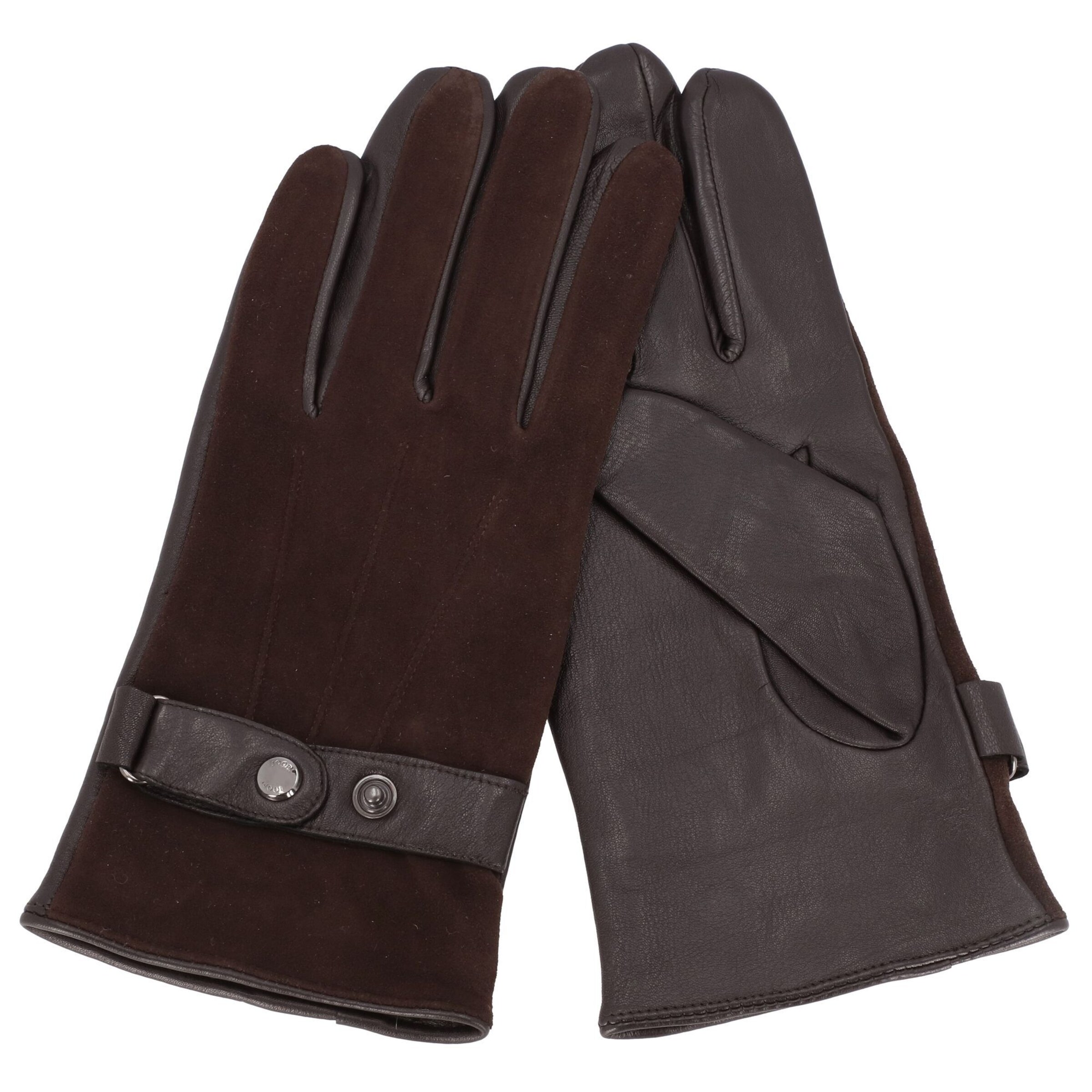 JOOP! Vingerhandschoenen in Bruin