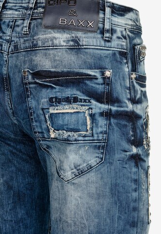 CIPO & BAXX Regular Jeans 'Cbj' in Blau